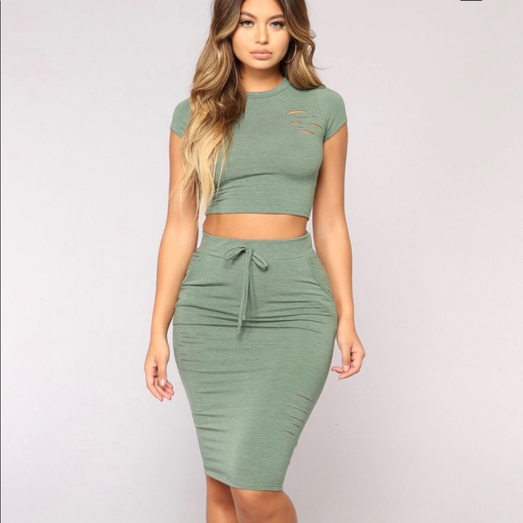 Fashion Nova Dresses & Skirts - Matching skirt set